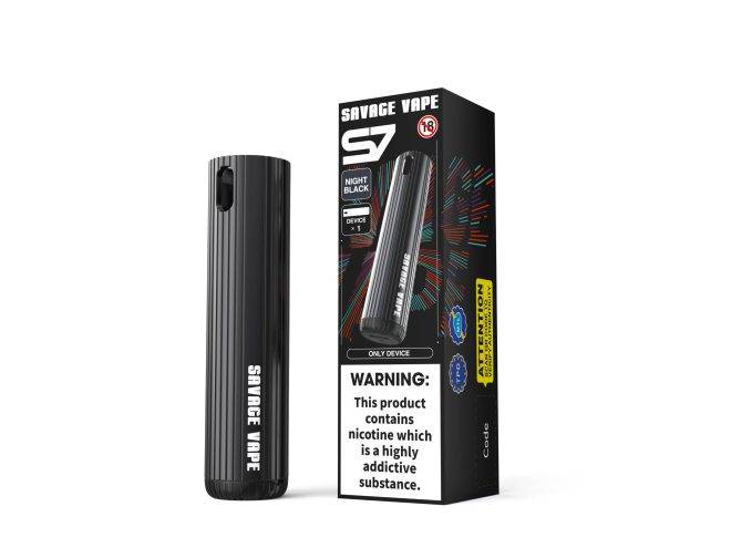 Savage vape S7 refillable replaceable vape device - Image 2