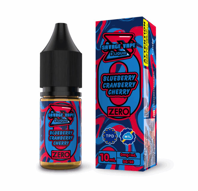 BLUEBERRY CRANBERRY CHERRY-0mg